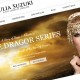 julia suzuki author website design