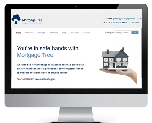 website designer chester mortgage brokers